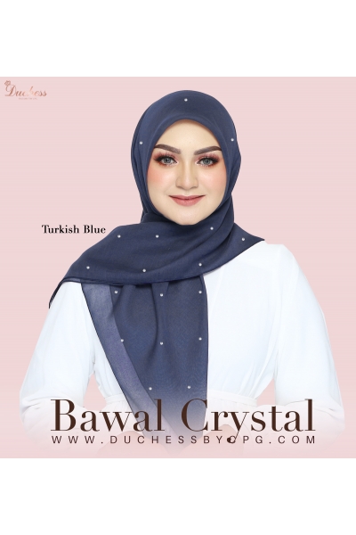 BAWAL CRYSTAL - TURKISH BLUE